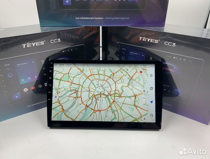 Магнитола на андройде Teyes 6/128