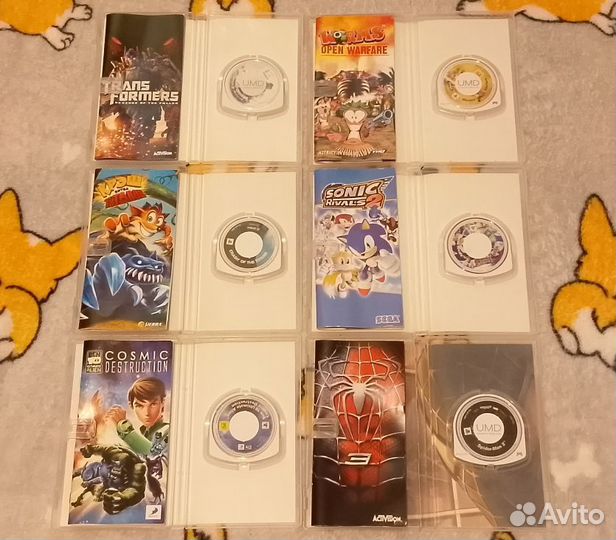 Игры на PSP Лицензия + Мануалы