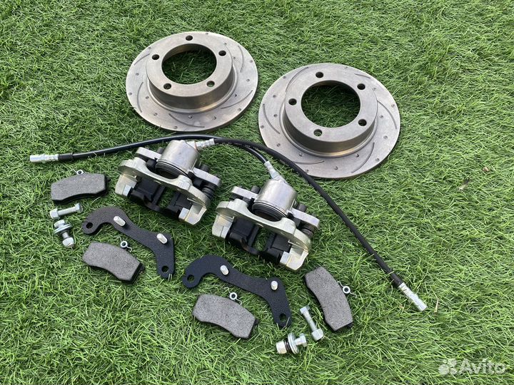 Передние тормоза 2108 на Ниву 4х4, суппорта Niva