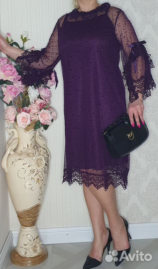 Платье двойка шикарное Турция Италия