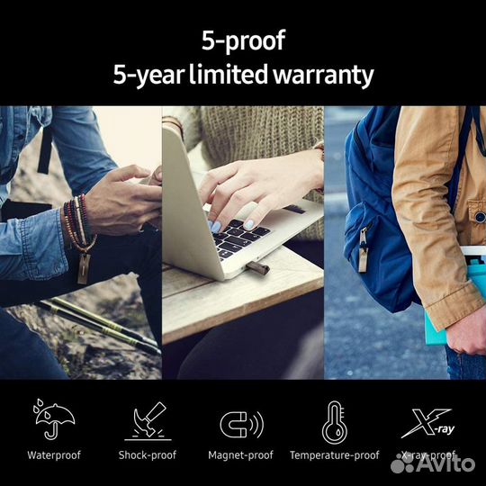 Новая USA Samsung BAR Plus USB 3.1 Flash Drive 256