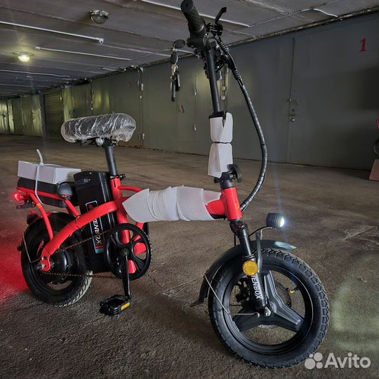 Электро велосипед WenboX Mini RED 48v 15ah 20ah