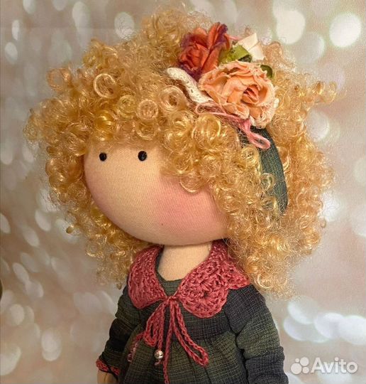 Интерьерная кукла ручной работы