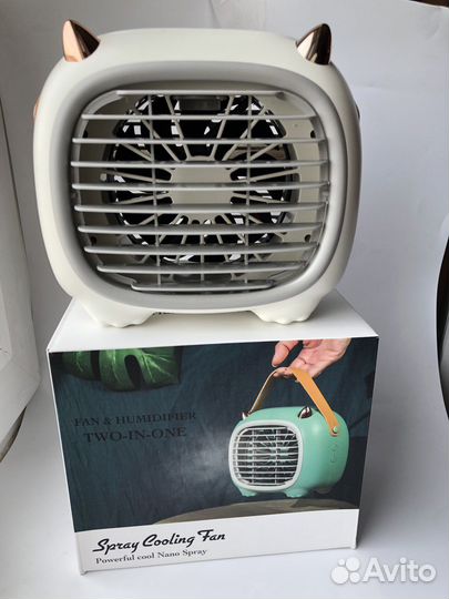 Вентилятор настольный с увлажнительем