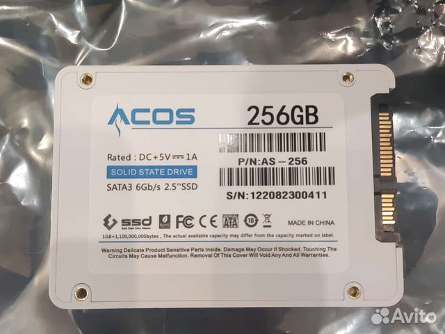 Ssd 256gb SATA 2,5