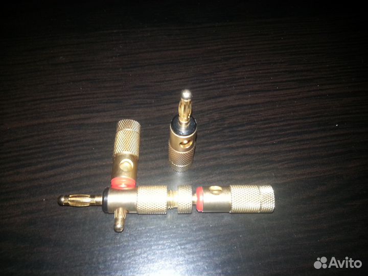 Продам разъемы для AC типа банан 4шт