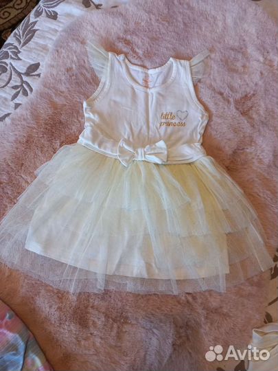 Платье для девочки 92
