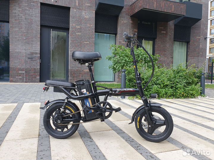 Электрический велосипед складной электровелосипед