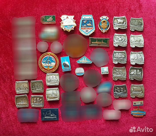 Значок СССР Флот знаки вмф значки