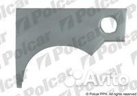 Ремкомплект крыла заднего левый зад для renault kangoo (KC/FC) 03.98-12.02 2D 3D