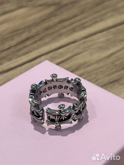 Chrome hearts кольцо новое