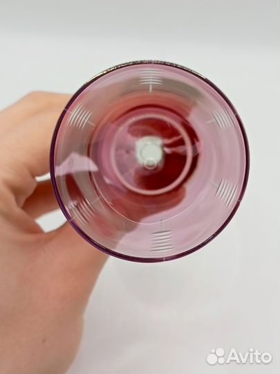 Рюмки Бокалы Фужеры Цветное Стекло СССР Винтаж