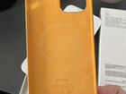 iPhone 12 pro max leather case magsafe объявление продам