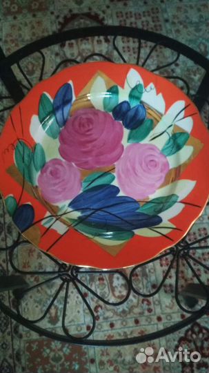 Тарелка настенная дулево