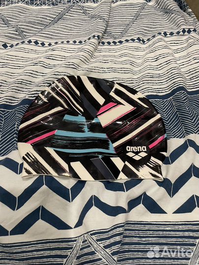 Шапка для плавания arena
