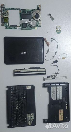 Msi u100 запчасти