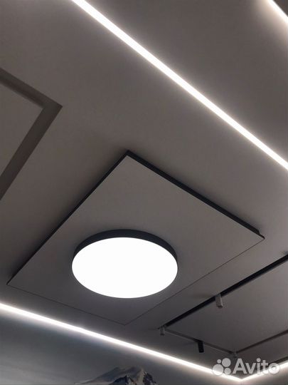 Натяжные потолки, монтаж потолков