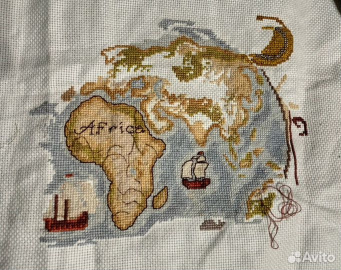 Набор для вышивания крестом, panna Старинная карта