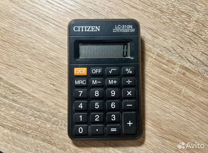 Легкий калькулятор citizen