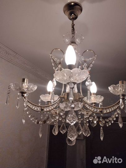 Люстра потолочная бу