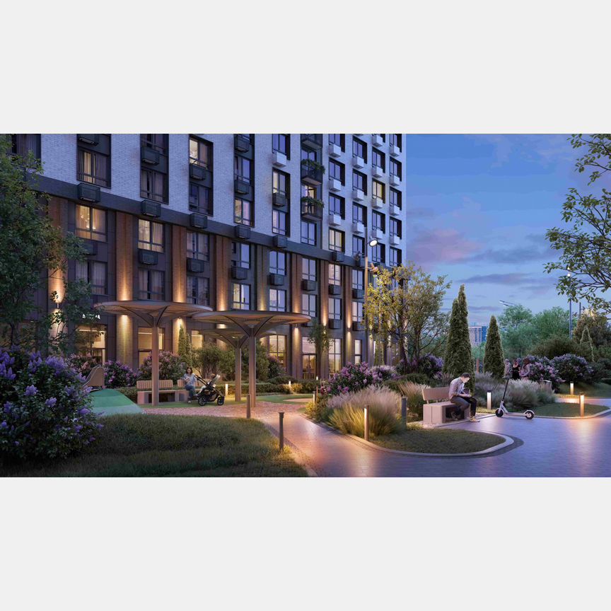 Квартира-студия, 29,1 м², 22/25 эт.