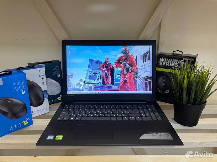 Тонкий Lenovo FHD i3-6006U/GT920MX/8Gb/SSD 512Gb