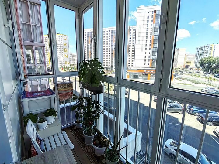 3-к. квартира, 88,6 м², 3/16 эт.