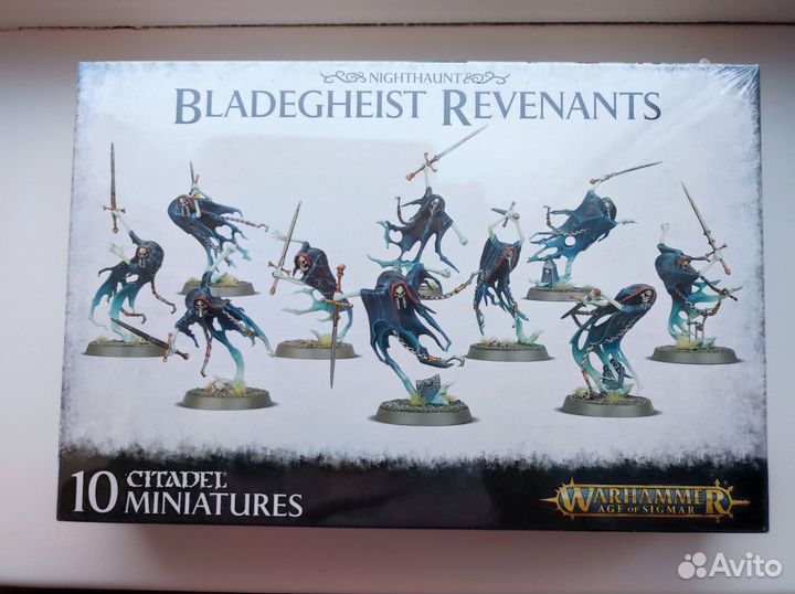 Сборные модели Nighthaunt Bladegheist Revenants дл