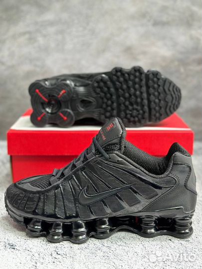 Кроссовки Nike Shox TL Triple Black