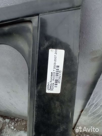 Дверь honda accord