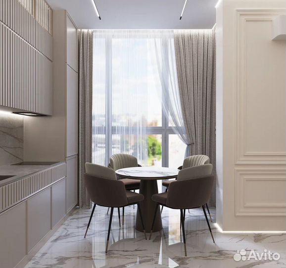 Дизайн интерьера с последующем ремонтом