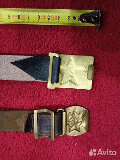 Ремни детские пионерский и армейский СССР