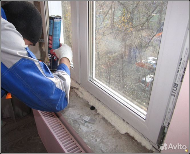 Ремонт пластиковых дверей, балконных дверей