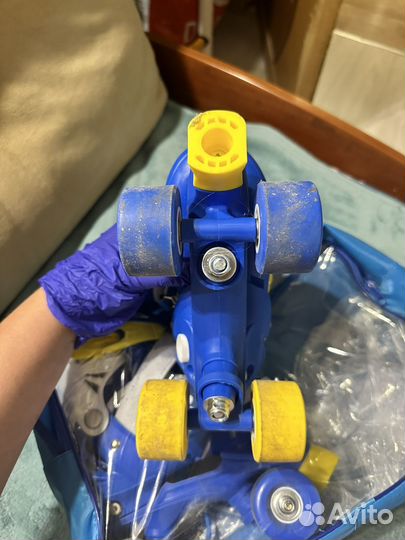 Роликовые коньки раздвижные 31-34 размер