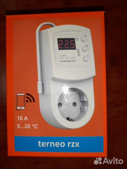 Терморегулятор розеточный Terneo rzx