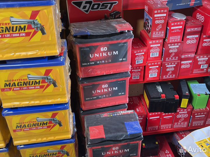 Аккумулятор автомобильный новый