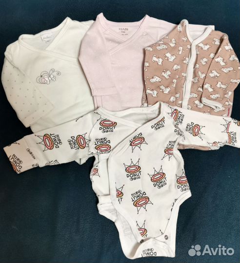 Детские вещи пакетом от 0 до 3
