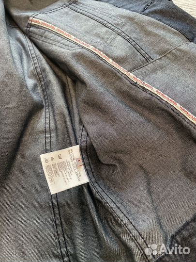 Куртка Versace classic джинсовая тонкая