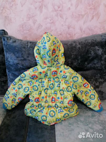 Куртка демисезонная для девочки 86