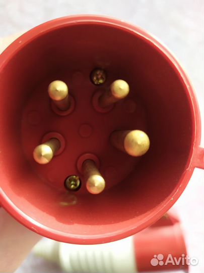 Штепсель силовой 16А