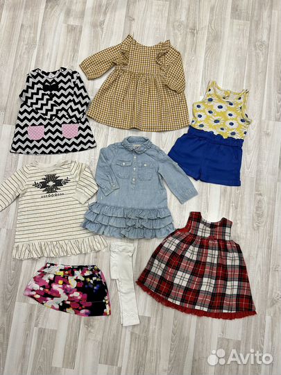 Платья для девочки 12 мес (1 год)