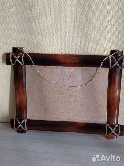 Фоторамки из бамбука, ручная работа, новые