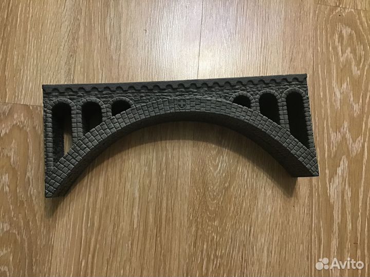 Для макета железная дорога вокзал виадук