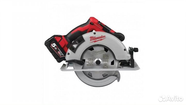 Акк. циркулярная пила milwaukee M18 blcs66-502X (Li-Ion5Ач)