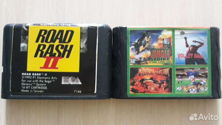 Картриджи для Sega