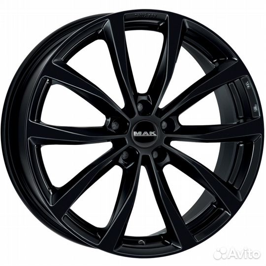 R16 5x114,3 6,5J ET32 D76 MAK Wolf Gloss Black