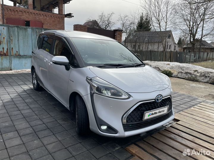 Toyota Sienta 1.5 CVT, 2019, 156 941 км