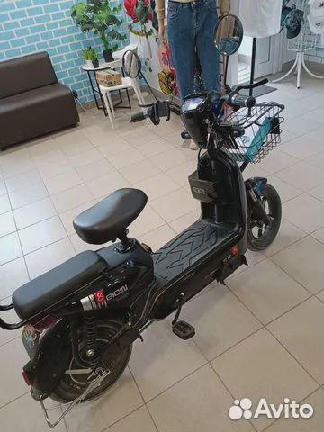 Электроскутер электровелосипед