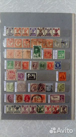 Великобритания, колонии, марки по 2 руб