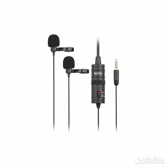 Стерео микрофон boya BY-M1DM для смартфонов, камер